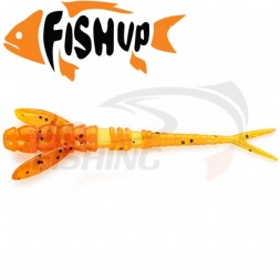 Мягкие приманки FishUp Flit 1.5&quot; #049 Orange Pumpkin &amp; Black