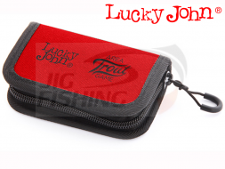 Кошелек для приманок Lucky John Area Trout Game LJAT-8003 #Красный