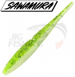 Мягкие приманки Sawamura One'Up Slug 5&quot; #071 Yellow Chart