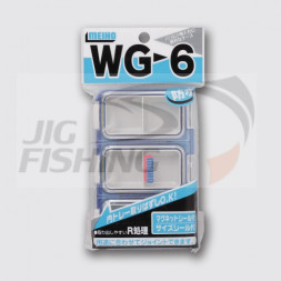 Коробка рыболовная Meiho Water Guard WG-6 11.5x7.3x1.8mm