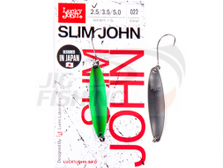 Колеблющаяся блесна Lucky John Slim John 2.5gr #022