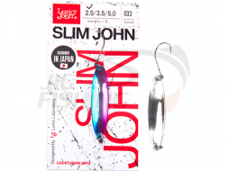 Колеблющаяся блесна Lucky John Slim John 2.5gr #033