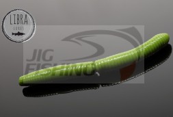 Силиконовые приманки Libra Lures Fatty D Worm 55mm #031 Olive