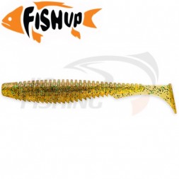 Мягкие приманки FishUp U-Shad 3&quot; #036 Caramel/Green &amp; Black