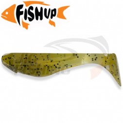 Мягкие приманки FishUp Wizzy 1.5&quot; #074 Green Pumpkin Seed