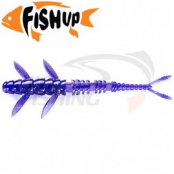 Мягкие приманки FishUp Flit 4&quot; #060 Dark Violet Peacock &amp; Silver