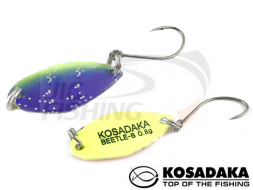 Колеблющаяся блесна Kosadaka Trout Police Beetle-B 21mm 0.8gr #E98