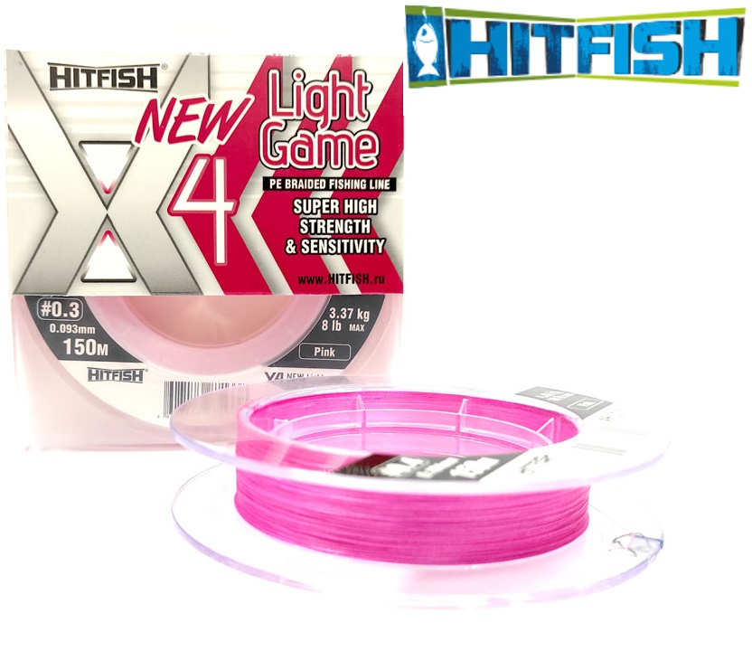 HitFish Lite Game X4 PE 150m Pink
