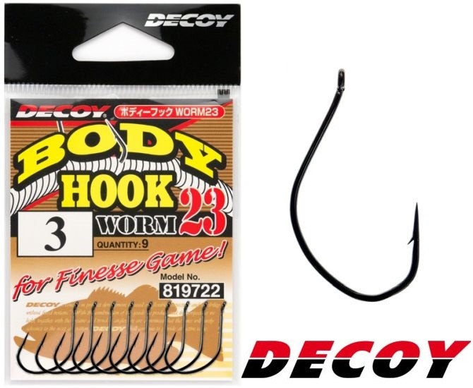 Decoy Body Hook Worm 23
