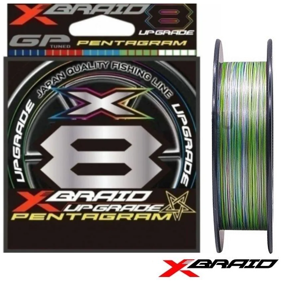 X-Braid Upgrade PE X8 Pentagram 150m Multicolor