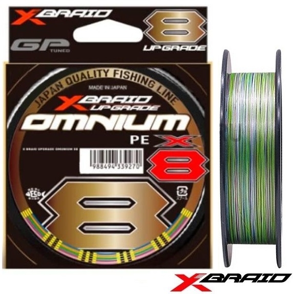 X-Braid Upgrade Omnium PE X8 150m Multicolor