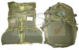 Комплект рюкзак/жилет рыболовный Aquatic РЖ-01