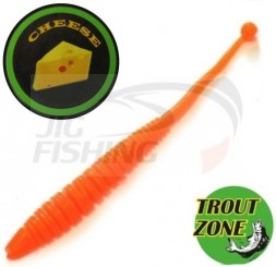 Мягкие приманки Trout Zone Boll 3.2&quot; Orange Cheese