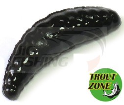 Форелевые приманки Trout Zone Maggot Floating 1.3&quot; #Black Cheese