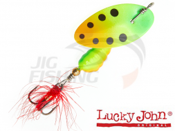 Вращающаяся блесна Lucky John Excentric In-Line 4gr #004