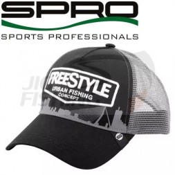 Бейсболка SPRO Freestyle Trucker Cap Black