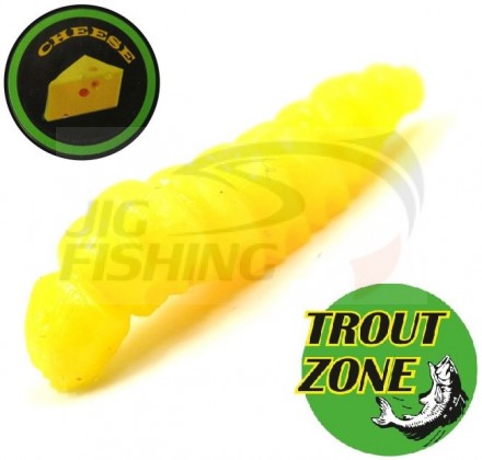 Мягкие приманки Trout Zone Dragonfly Larva 1.2&quot; #Cheese Cheese