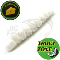 Мягкие приманки Trout Zone Dragonfly Larva 1.2&quot; #White Cheese