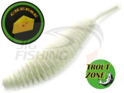 Мягкие приманки Trout Zone Plamp 2.5&quot; White Cheese