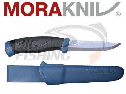 Нож Morakniv Companion Navy Blue нержавеющая сталь