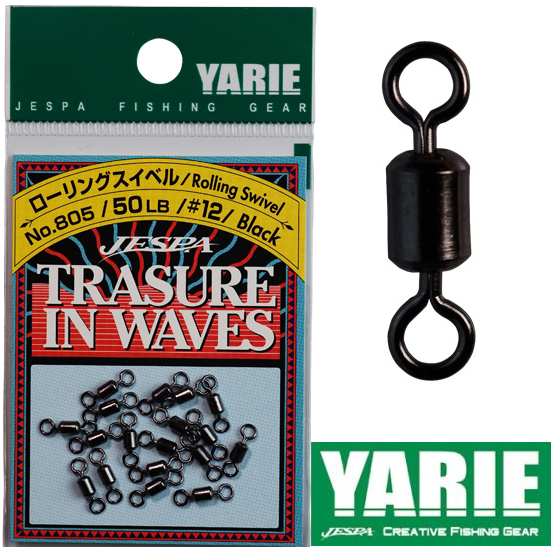 Yarie Rolling Swivel No.805 Trasure In Wawes