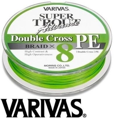 Varivas Super Trout Advance Double Cross Green 100m