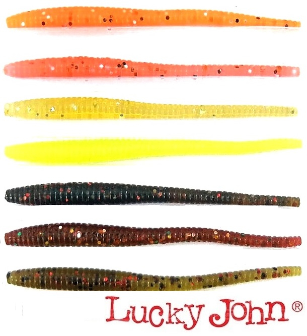 Lucky John Wiggler Worm 2.3"