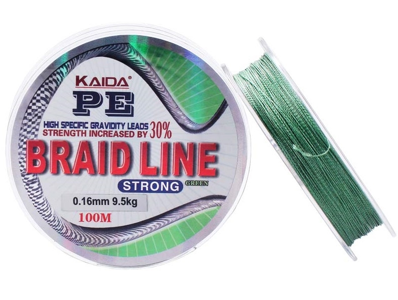 Kaida Braid Line Strong Green