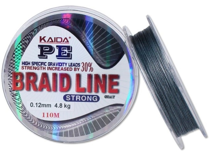 Kaida Braid Line Strong Gray