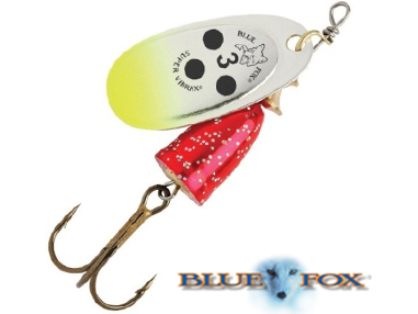 Blue Fox Vibrax Bullet Flake #3