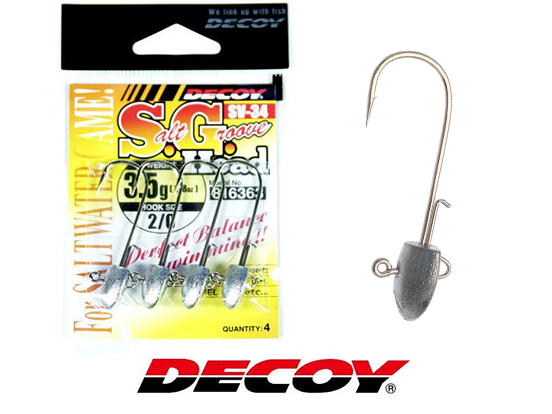 Decoy Salt Groove Jighead SV-34