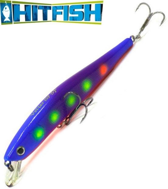 Purple White Firetail - Wisey Worms Fishing Lures