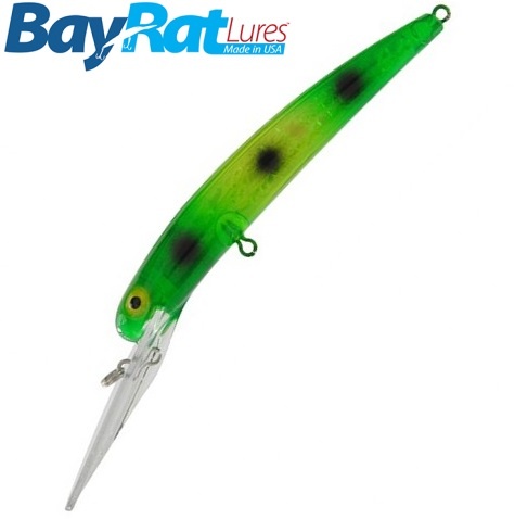 BayRat Lures Long Extra Deep 140F 14gr