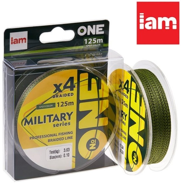 IAM Number ONE Military X4 125m Spot Color