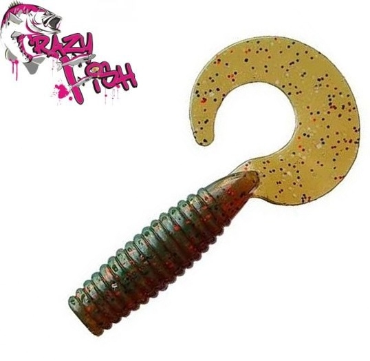 Силиконовые приманки Vibro fat 2.7 1-71-7-2 рыба Crazy Fish по лучшим  ценам в Украине - цены 2024