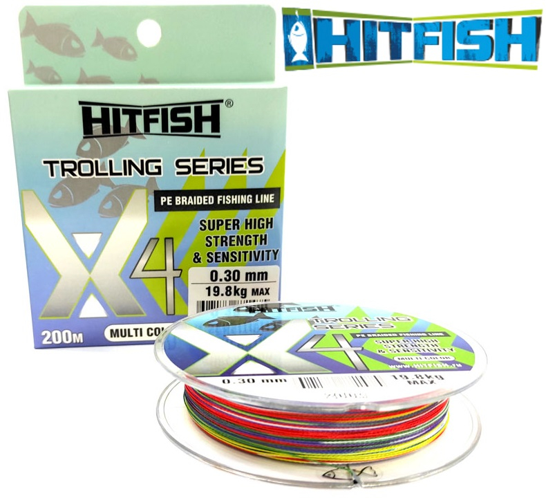 HitFish X4 Trolling Series 200m Multicolor