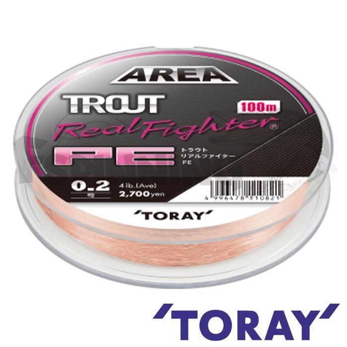 Toray Area Trout Real Fighter PE X4 100m
