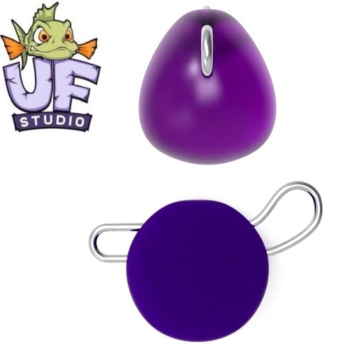 Груз разборный UF-Studio капля эксцентрик Violet