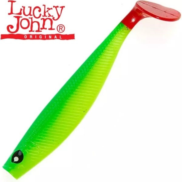 Lucky John Red Tail Shad 5''