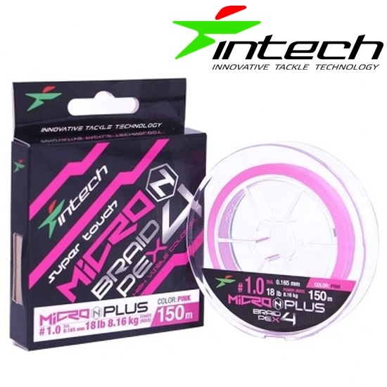 Intech MicroN Plus PE X4 150m Pink