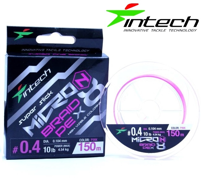 Intech MicroN PE X8 150m Pink