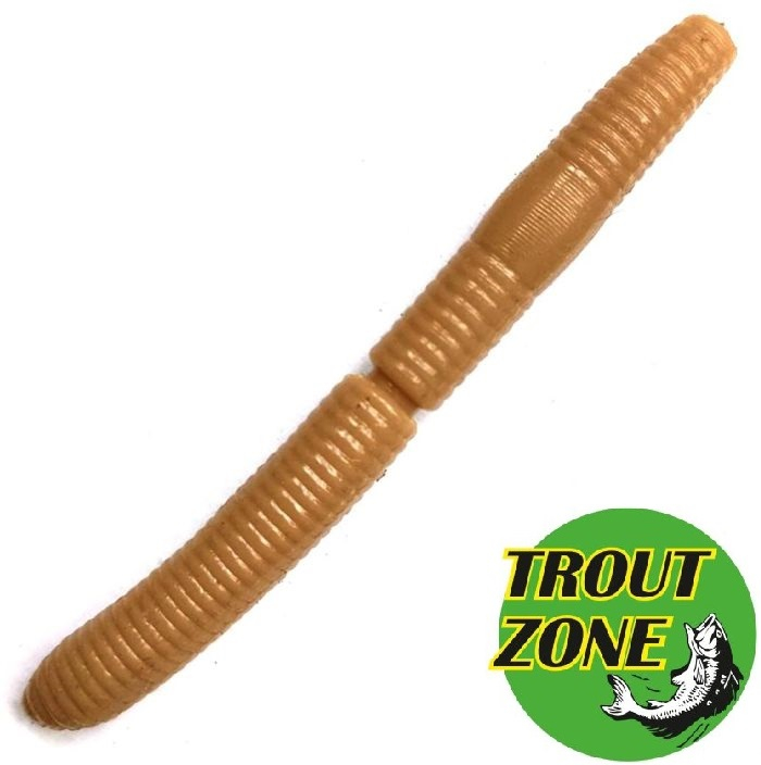Trout Zone Wake Worm Fat Floating 2.6&quot;