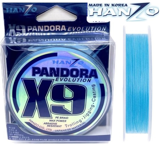 Hanzo Pandora Evolution X9 200m Blue