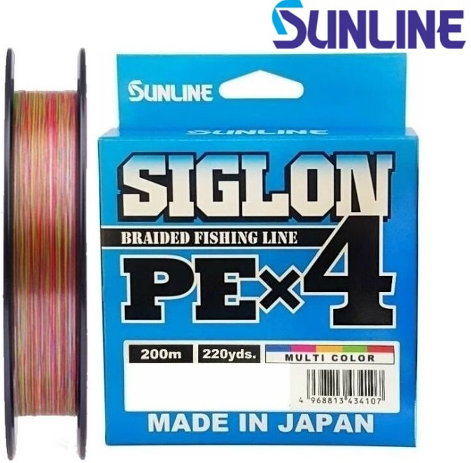 Sunline Siglon PE X4 Multicolor 200m