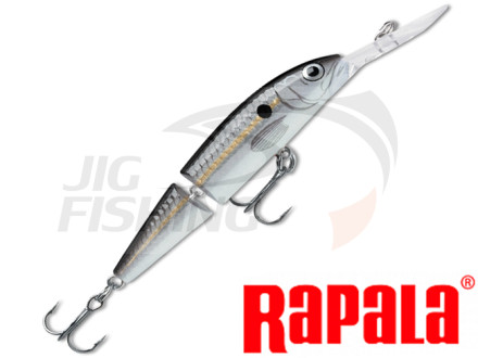 Воблер Rapala Jointed Deep Husky Jerk JDHJ12 120mm 14gr #SSD