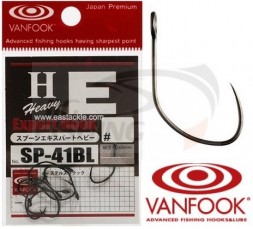 Крючки одинарные Vanfook Expert Hook Heavy SP-41BL #1 (8шт/уп)