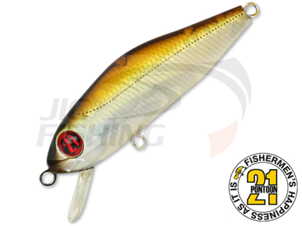 Воблер Pontoon21 Crackjack 58F-SR #317 Natural Brown