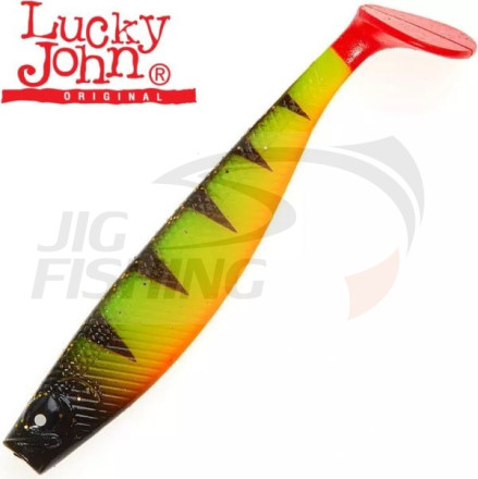 Мягкие приманки Lucky John Red Tail Shad 7&#039;&#039; #PG14 (3шт/уп)