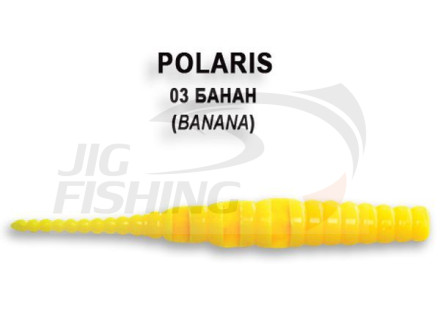 Мягкие приманки Crazy Fish Polaris 1.8&quot; 03 Banan