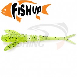 Мягкие приманки FishUp Flit 1.5&quot; #055 Chartreuse Black